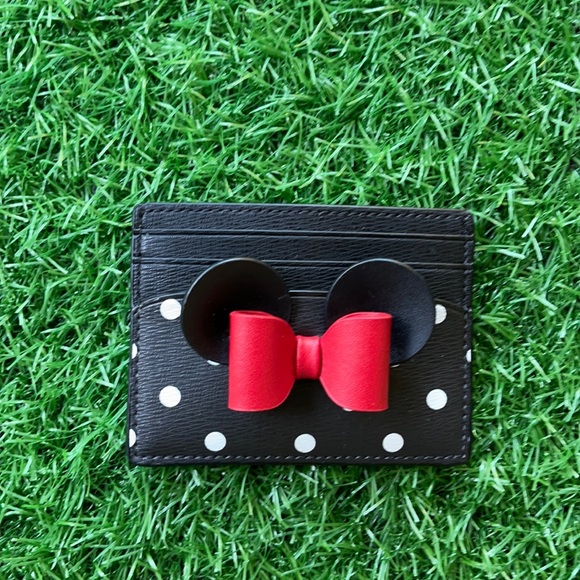 disney x kate spade new york other minnie mouse cardholder